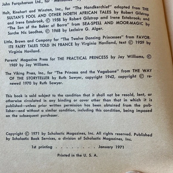 Princess Tales edited by Nora Kramer illustrated by Barbara Cooney - Picture 4 of 12